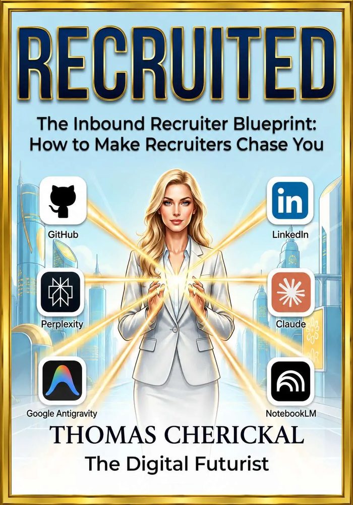 RECRUITED by Thomas Cherickal — The Inbound Recruiter Blueprint: How to Make Recruiters Chase You