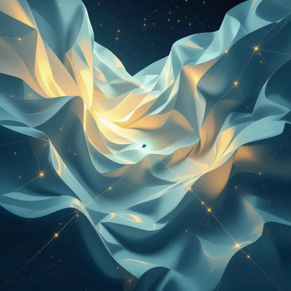 The Hidden Geometry of Generative AI: Manifold Theory Cover Illustration
